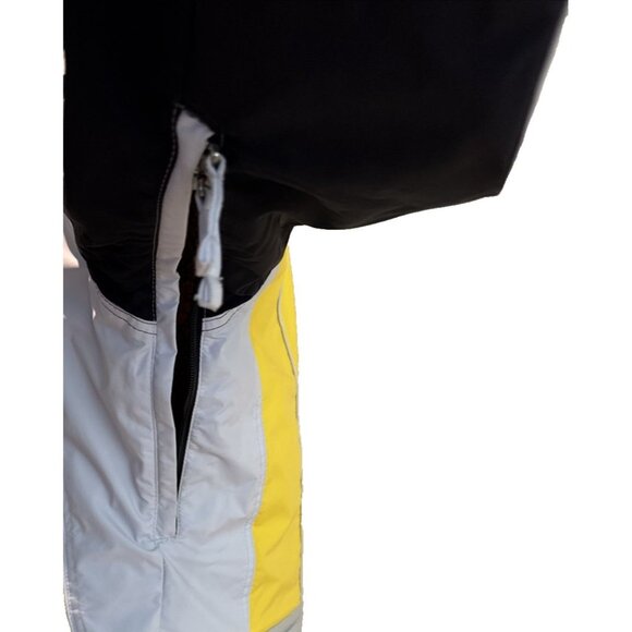 Descente Titan Thermo Ski Pro Jacket Ion Bodies Yellow black white Mens Small - Picture 11 of 16